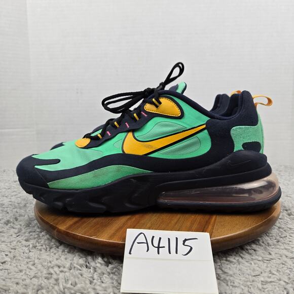 Nike Mens 13 Air Max 270 React Pop Art Electro Green Athletic Sneaker AO4971-300 main image 7